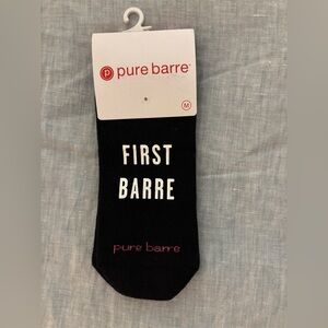Pure Barre Ankle Sticky Socks